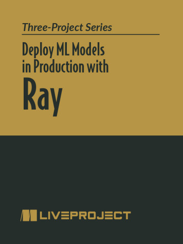 Deploy ML Models in Production with Ray Cover